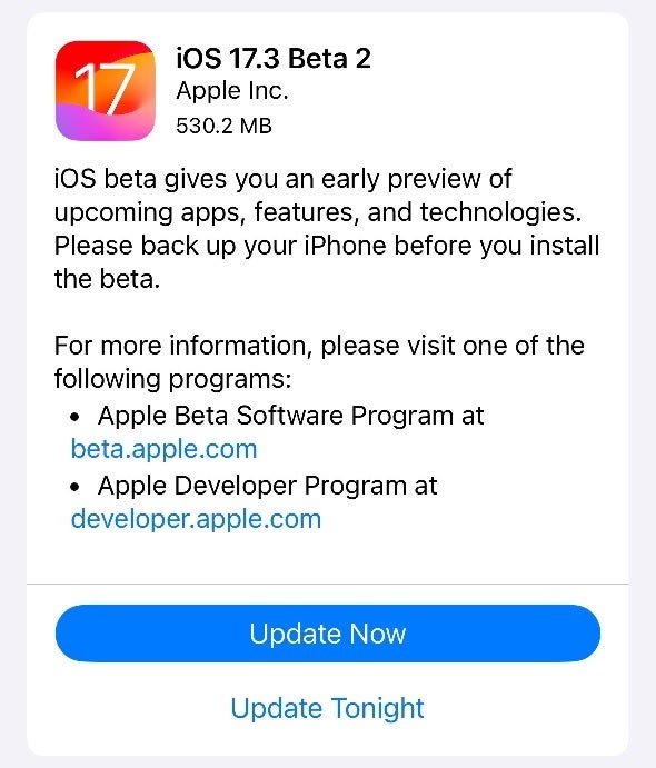 Apple pulled iOS 17.3 beta 2 - Apple pulls iOS 17.3 beta 2 after update stuck iPhones in boot loop