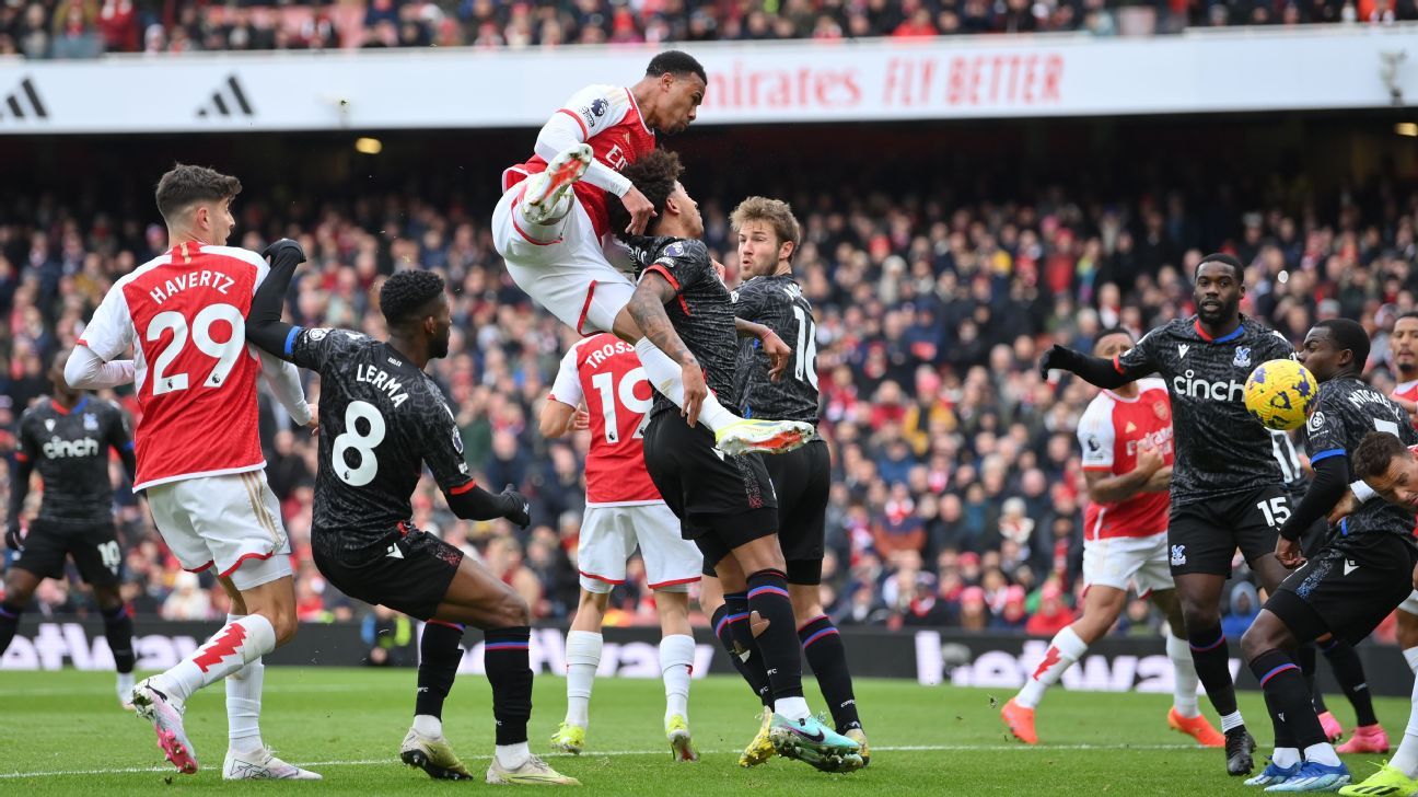 Arsenal turn a corner in title race with big win vs. Palace