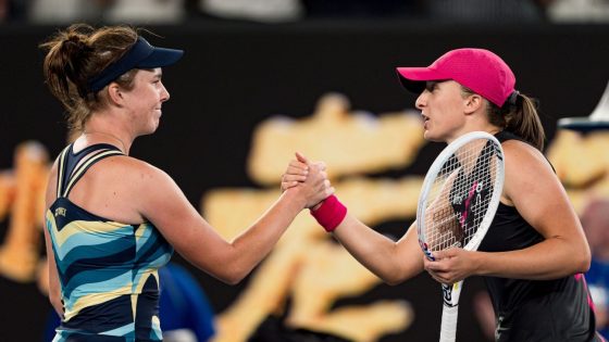 Australian Open -- Linda Noskova's upset of No. 1 Iga Swiatek