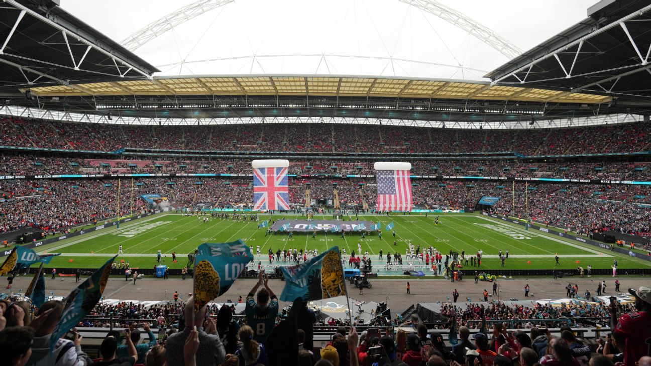 Bears, Vikings, Jaguars, Panthers to each host 2024 game in Europe