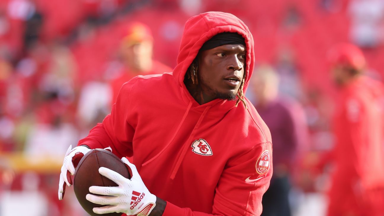 Chiefs' Andy Reid says Kadarius Toney injury 'not made up'