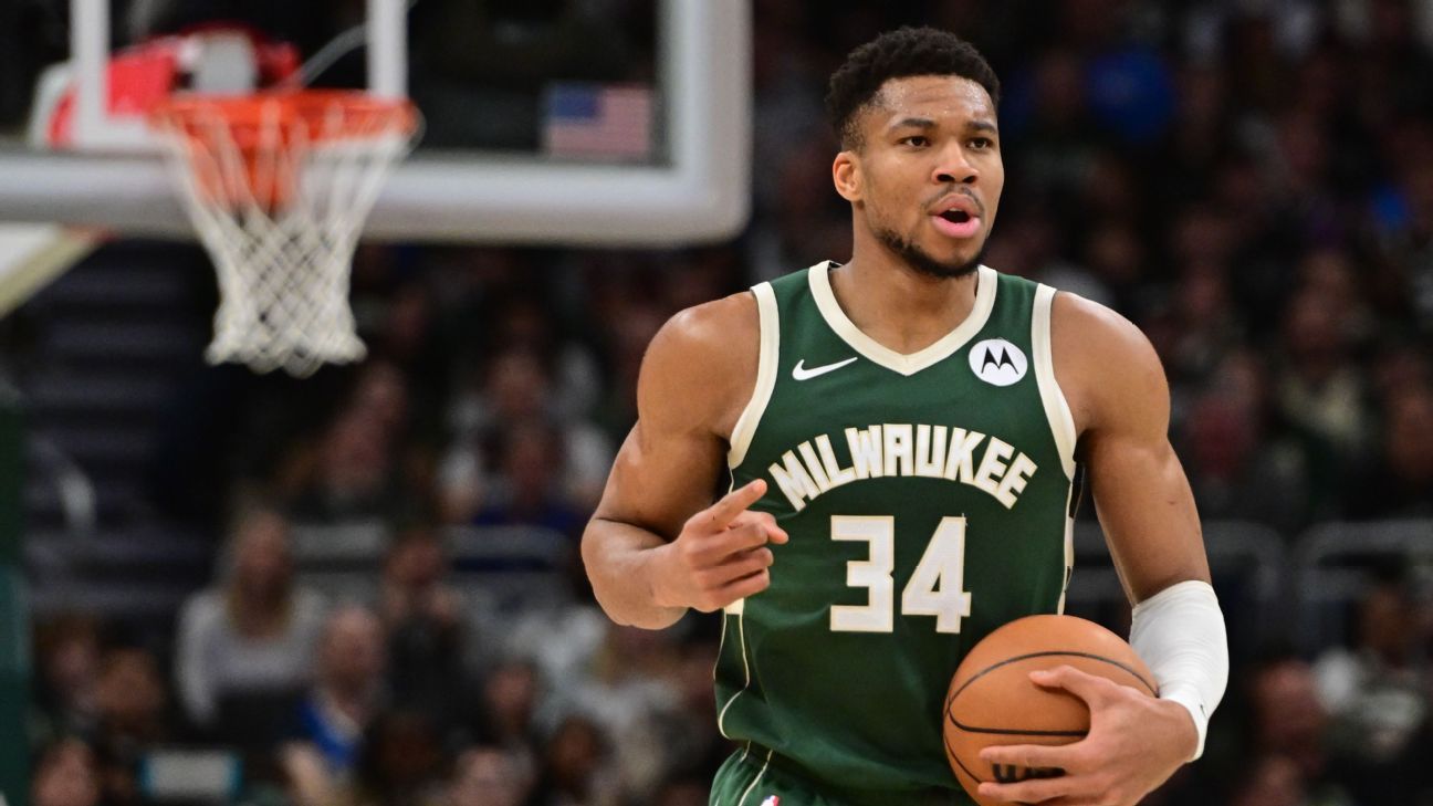 Giannis Antetokounmpo 'surprised' by Adrian Griffin firing, trusts Bucks' brass
