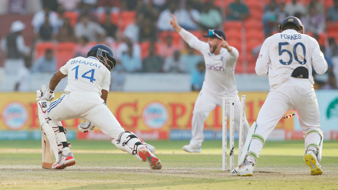 India fall short in the Hyderabad sweep-stakes