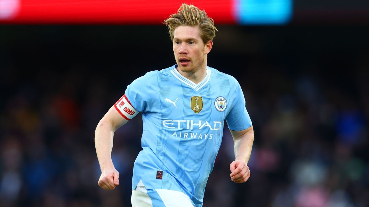 Injury-enforced break 'good' for me and Man City - De Bruyne