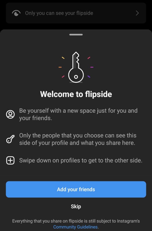 Instagram begins testing more private profile spaces called 'flipside'