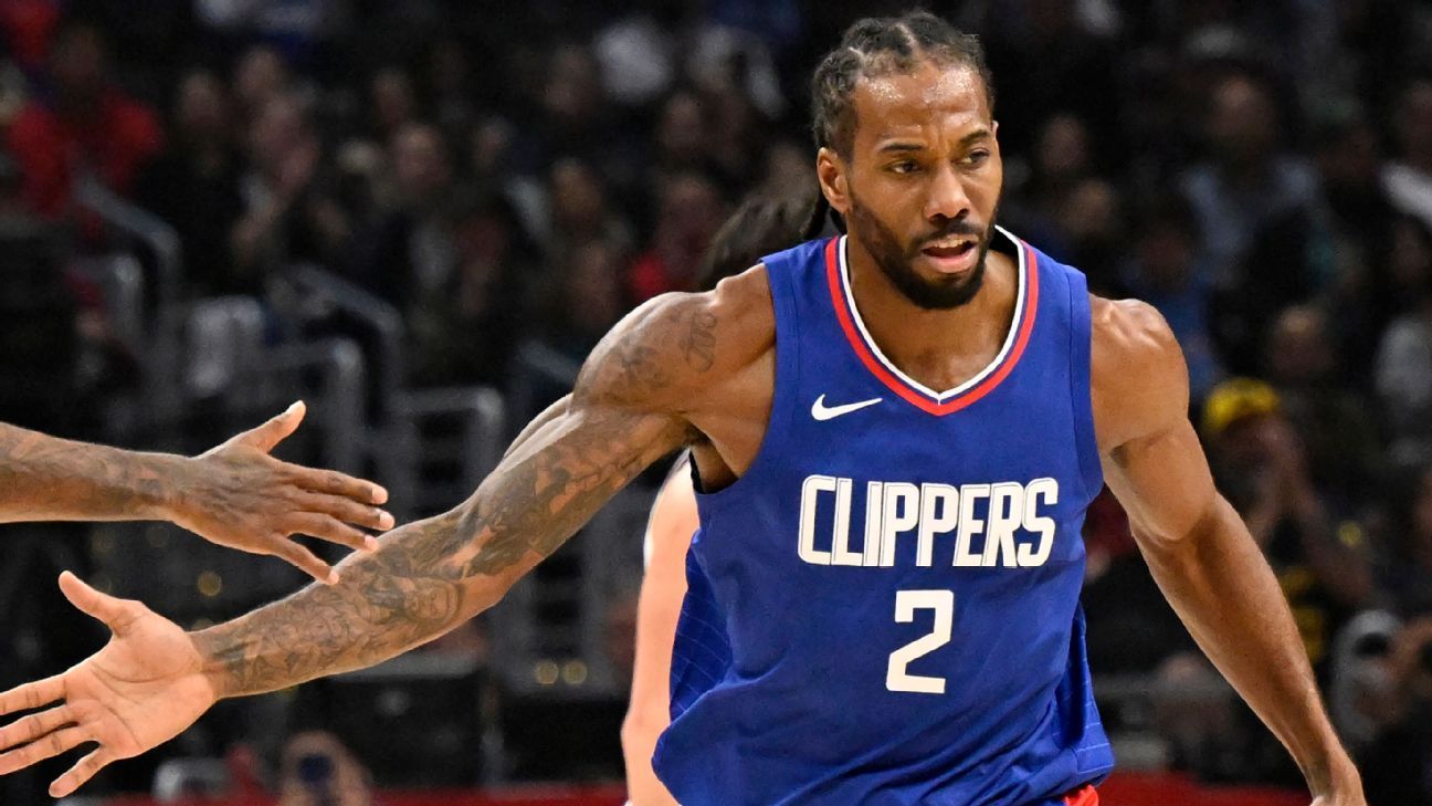 Kawhi Leonard hopes deal helps Clippers keep George, Harden