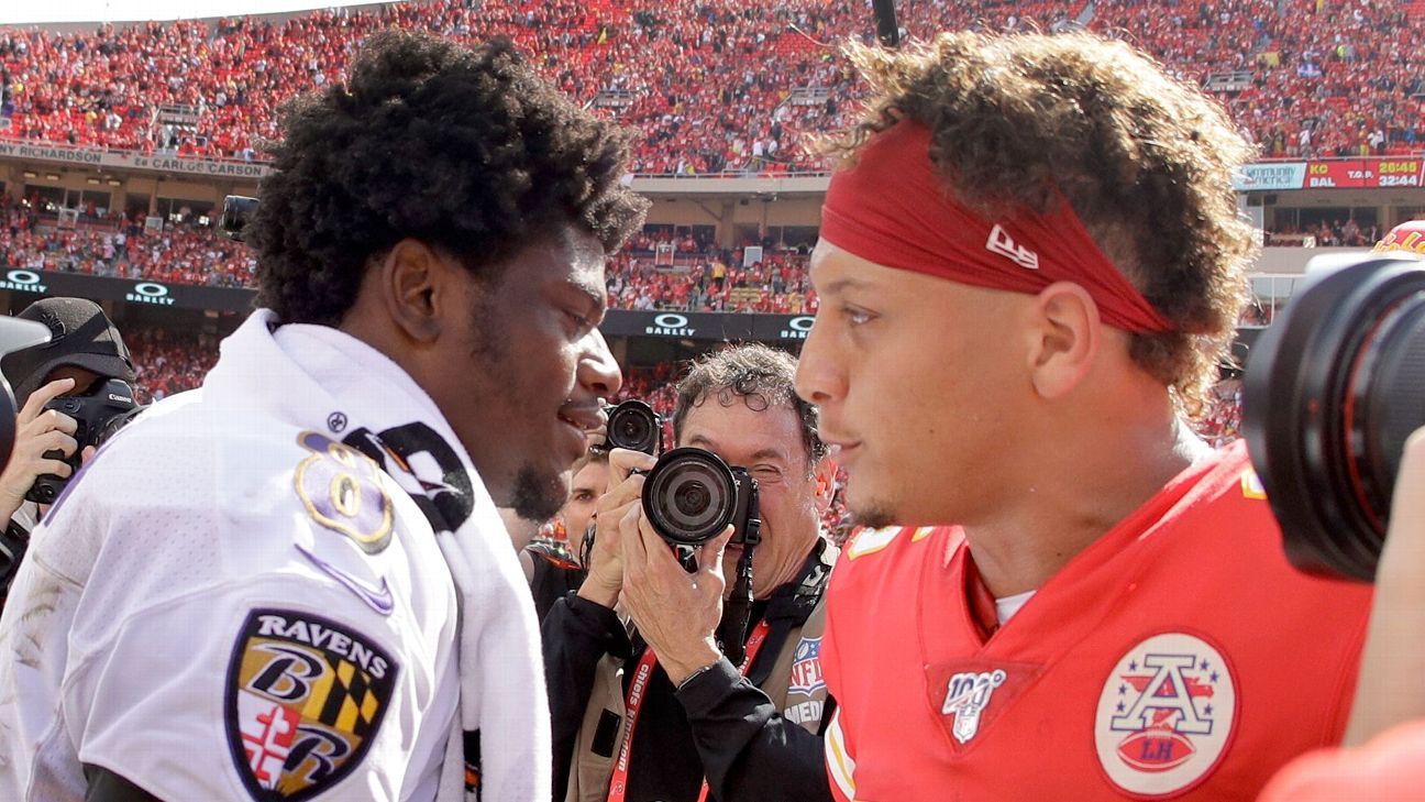 Lamar Jackson expects 'heavyweight fight' vs. Patrick Mahomes