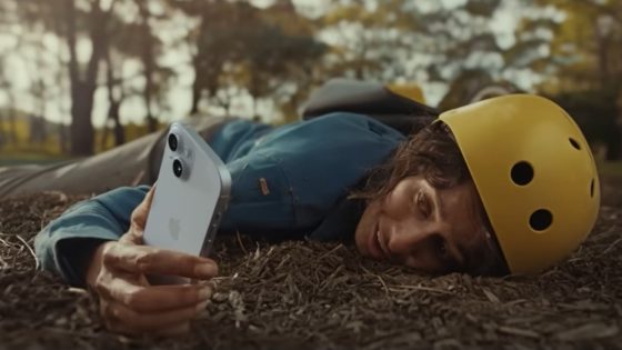 Latest iPhone 15 ad promotes the glass that Apple calls the toughest on any smartphone