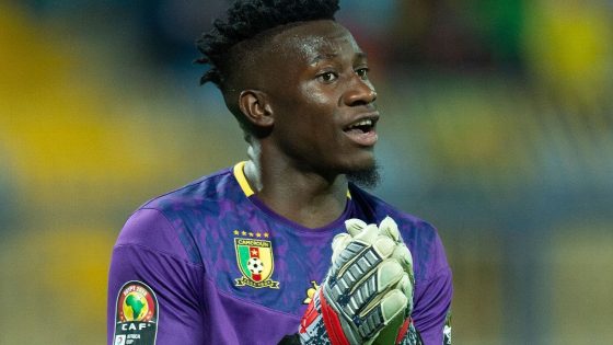 Man United GK Onana axed by Cameroon for crucial AFCON match