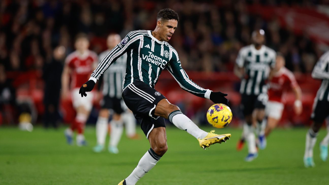 Man United won't trigger Varane contract extension - source