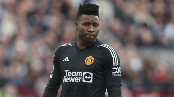 Man United's Onana to miss AFCON start for PL game - source