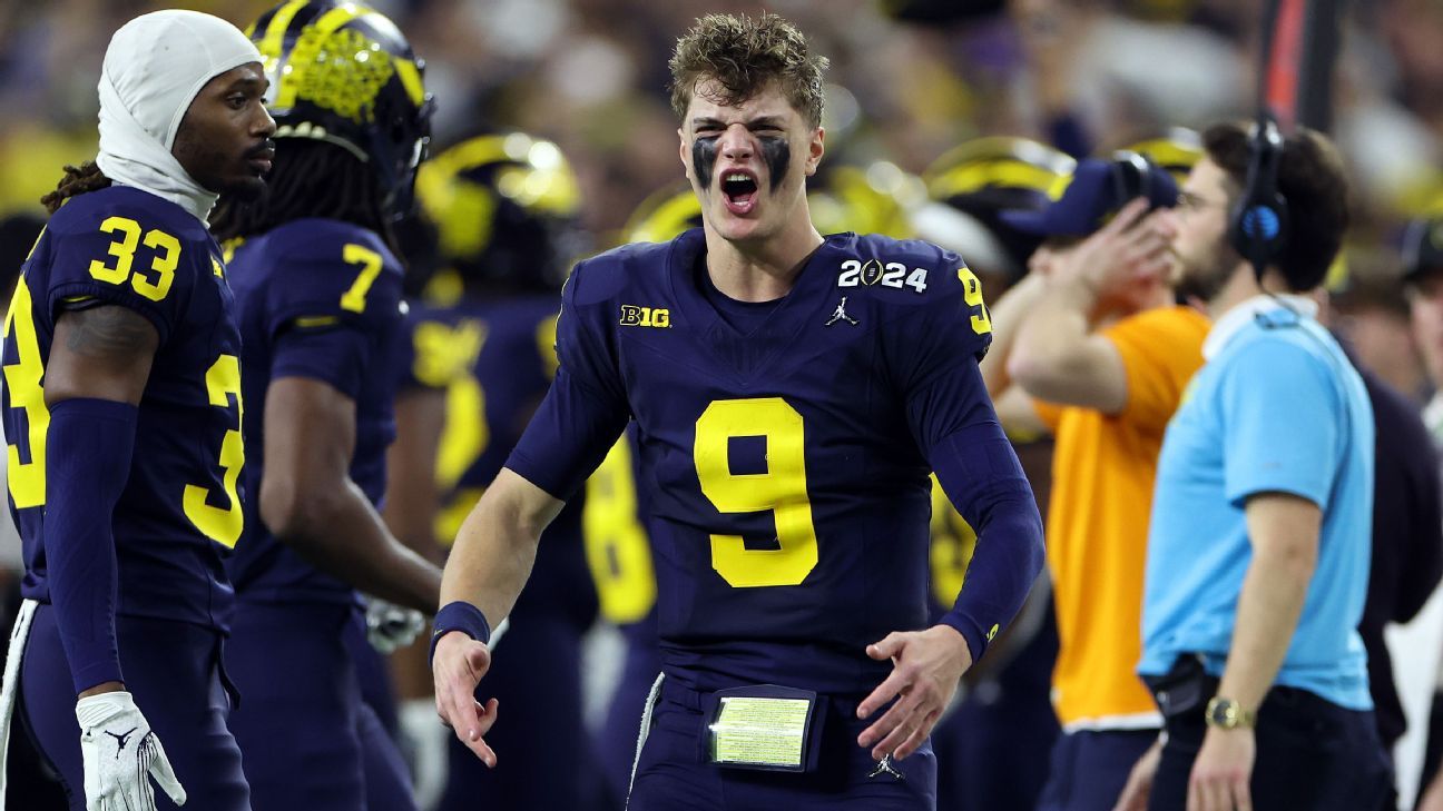 Michigan tops Washington to win CFP national championship