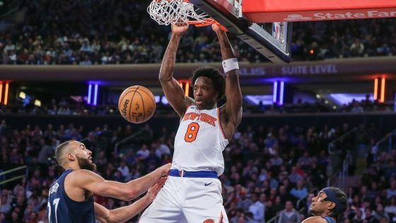 OG Anunoby delivers in debut as Knicks topple Wolves