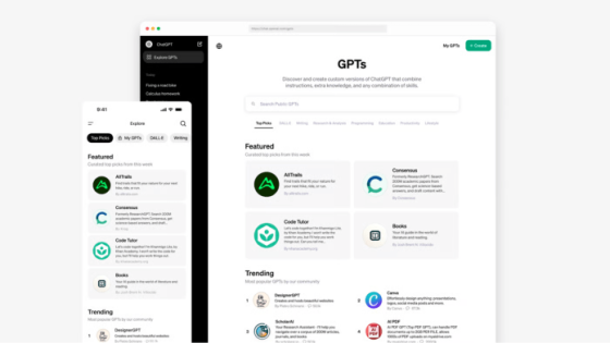 OpenAI launches GPT Store