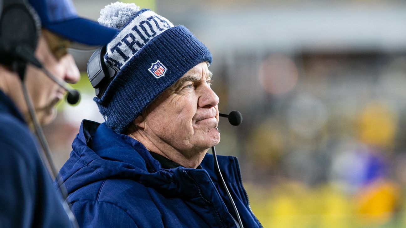 Patriots' Bill Belichick focused on Jets, not job security