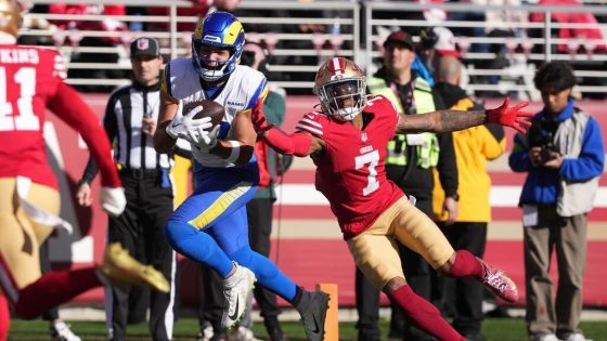 Rams' Puka Nacua breaks NFL rookie records for yards, catches
