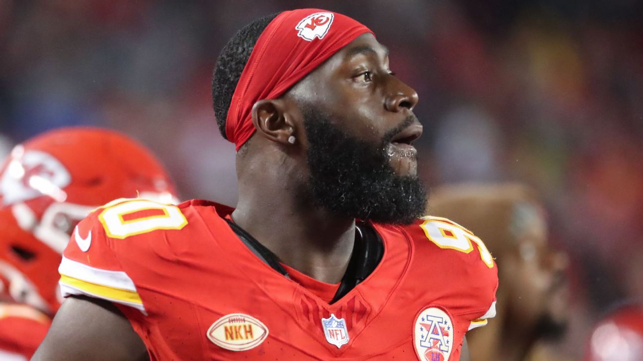 Reports: Chiefs pass-rusher Charles Omenihu has torn ACL