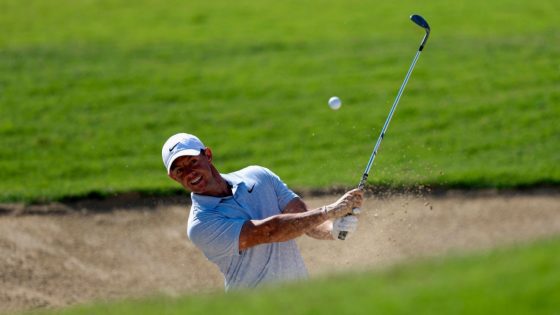 Rory McIlroy recovers from quadruple bogey, leads by 2 in Dubai