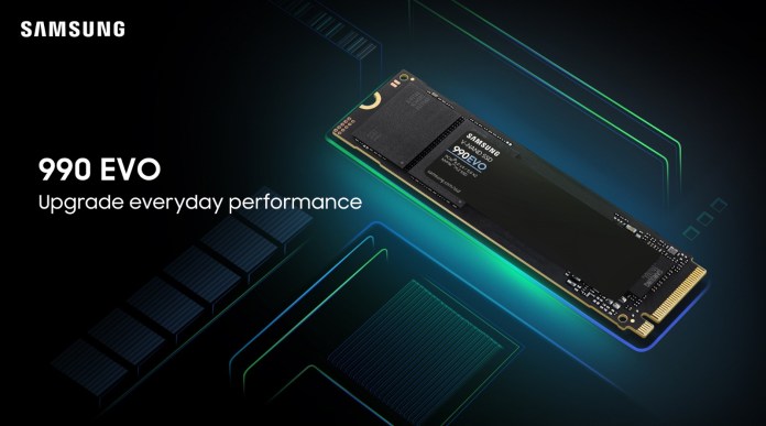Samsung unveils high-performance SSD 990 EVO