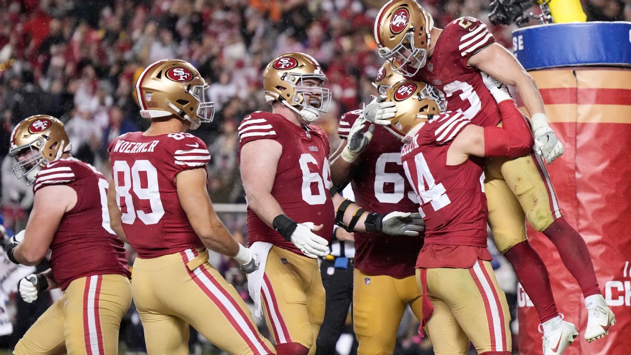 San Francisco 49ers dodge upset, top Green Bay Packers