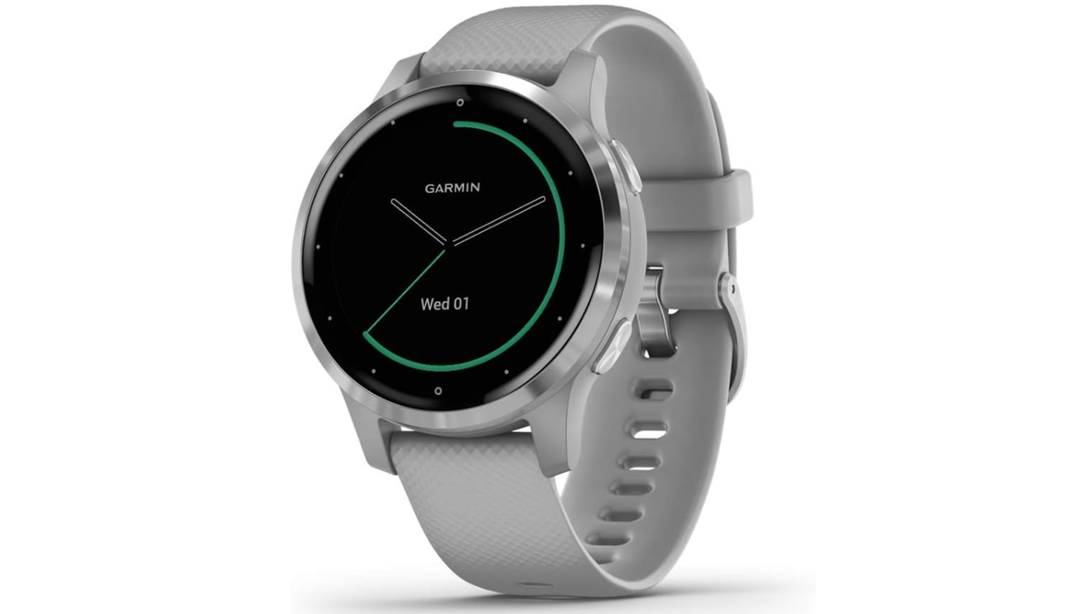 Stop eating your mama's cookies; snag a Garmin Vívoactive 4S for 48% off on Amazon, and start working out today!