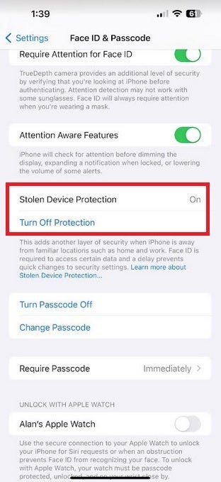 Enable Stolen Device Protection as soon as you install iOS 17.3 – Best Feature of iOS 17.3 Update Will Give You More Protection in iOS 17.4