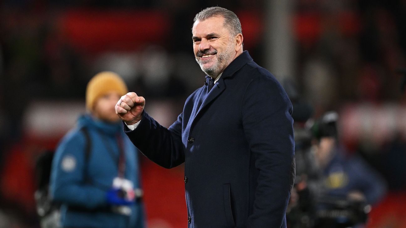 Tottenham are in the Premier League title race - Postecoglou