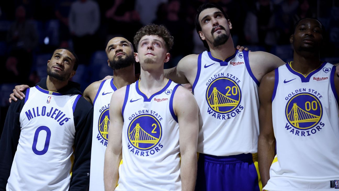 Warriors honor assistant Dejan Milojevic in pregame ceremony