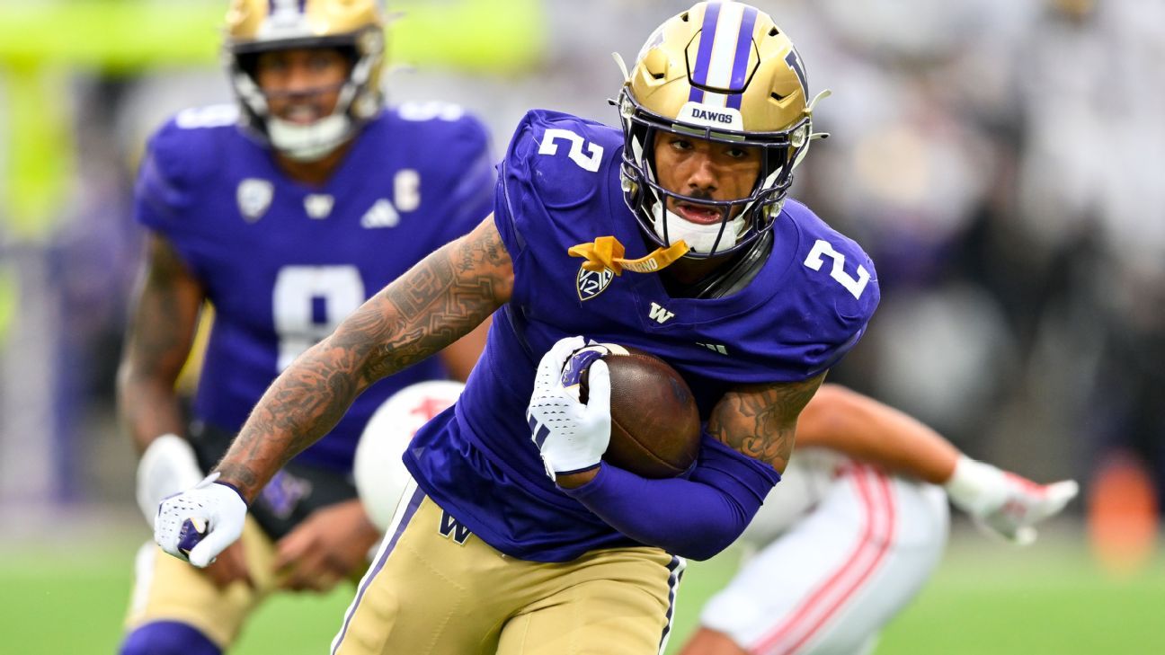 Washington receiver Ja'Lynn Polk to enter NFL draft