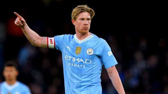 With De Bruyne back, Man City have title rivals shaking