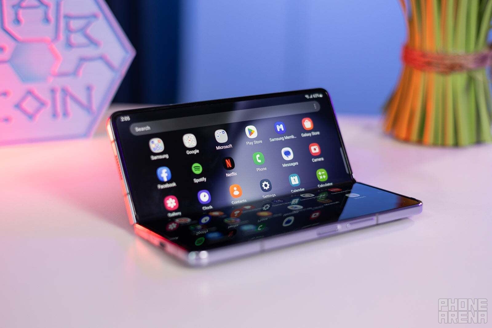 The Galaxy Z Fold 5 (shown here) has a single flexible screen inside, while the Surface Duo sports two standard screens connected by a hinge – I use a Z Fold 5 and a Surface Duo;  Is there a place for foldable and dual-screen phones in 2024, with Vision Pro on the way?