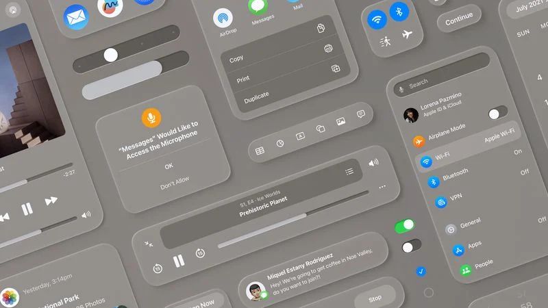 Sketchy rumors suggest iOS 18 to get VisionOS-inspired UI