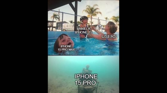 Meme of the day: Everybody loves the vanilla iPhone 15 (but the iPhone 15 Pro doesn’t spark joy)