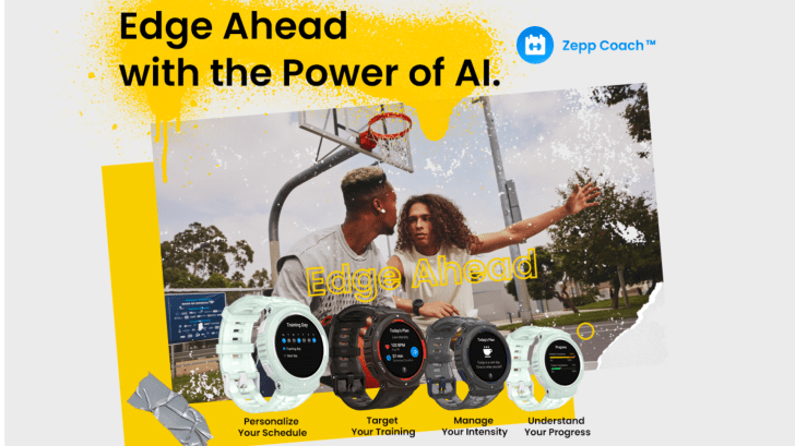 Amazfit Active Edge Features