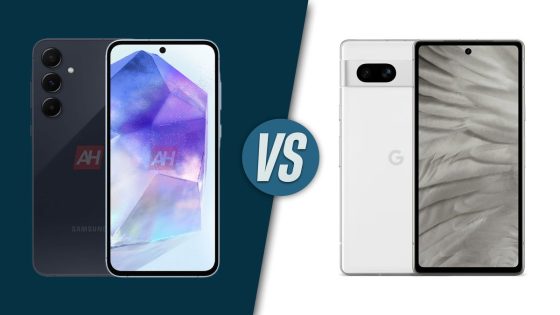 Galaxy A55 vs Pixel 7a: Low cost, good value