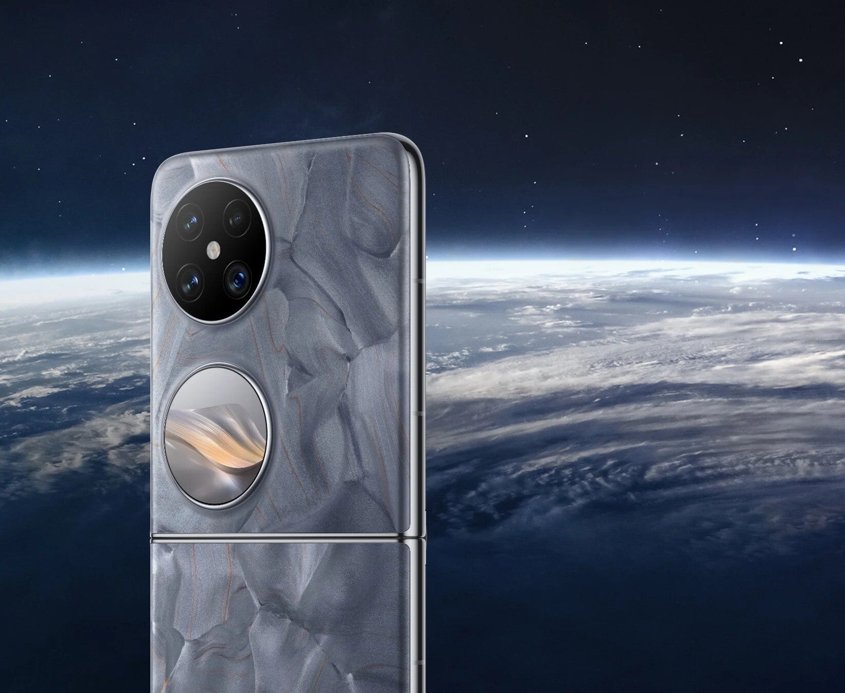 Huawei Pocket 2 offers satellite connectivity (Image credit – Huawei) – Huawei Pocket 2 is official: a quad-camera flip phone with satellite power to rival the Galaxy Z Flip 5