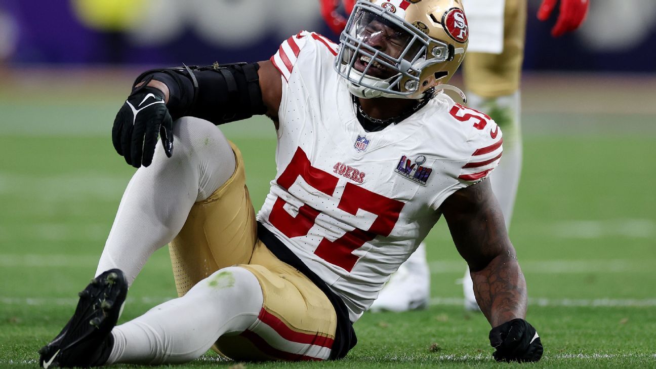 49ers LB Dre Greenlaw tears Achilles in Super Bowl 58 loss
