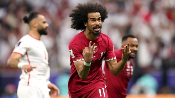 Akram Afif stakes claim as one of Asian Cup's greatest as Qatar win back-to-back titles