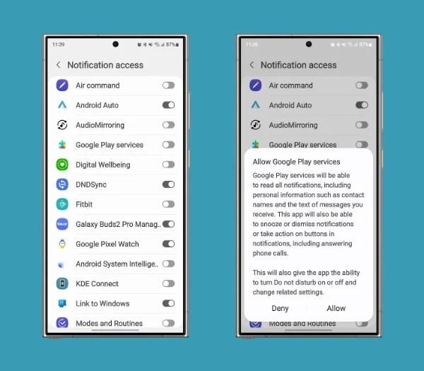 Android 15 can protect your sensitive login codes