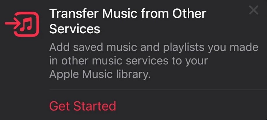 Apple Music for Android users may see a prompt to test the new SongShift feature - Apple Testing feature for the Android version of Apple Music that transfers songs between streaming apps