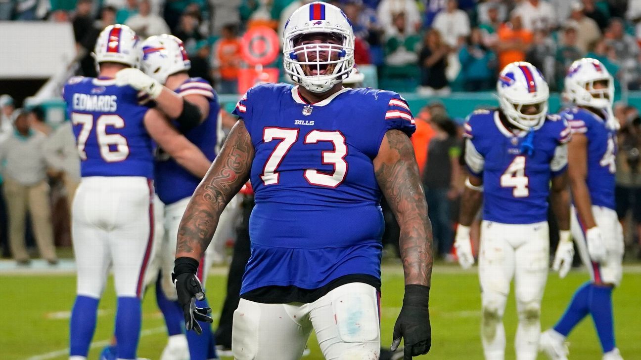 Bills' Dion Dawkins rips Micheal Clemons, Jets: 'I hate them'