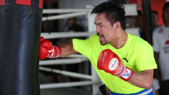 Boxer Manny Pacquiao, 45, can't compete at Paris Olympics
