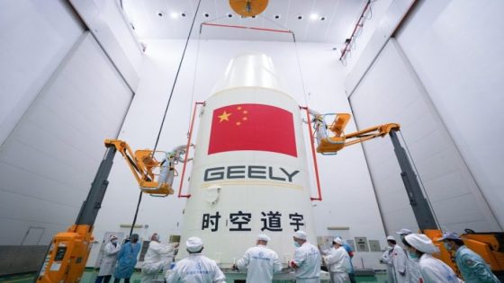 Chinese automaker Geely successfully launches 11 satellites to aid autonomous vehicles
