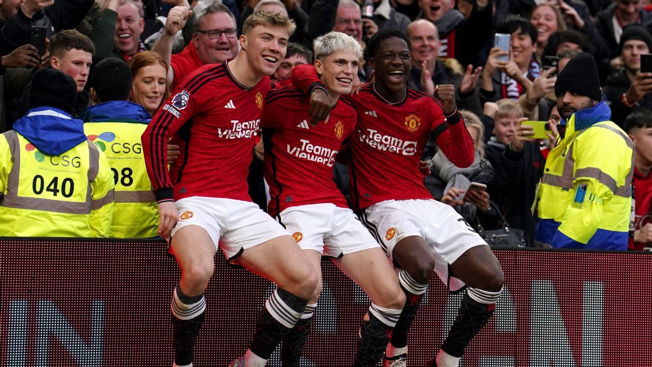 Højlund, Garnacho, Mainoo show Man United's bright future