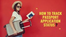 How to track the status of a passport application?