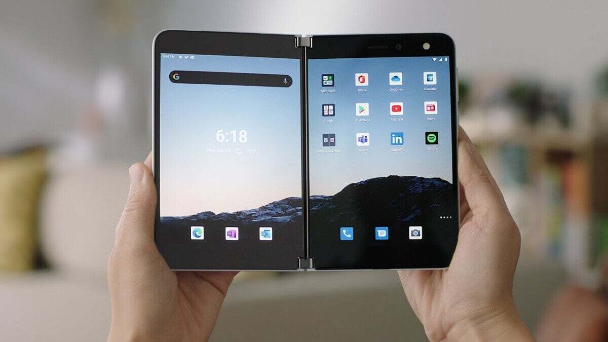 The dual-screen Microsoft Surface Duo - I use a Z Fold 5 and a Surface Duo;  Is there a place for foldable and dual-screen phones in 2024, with Vision Pro on the way?