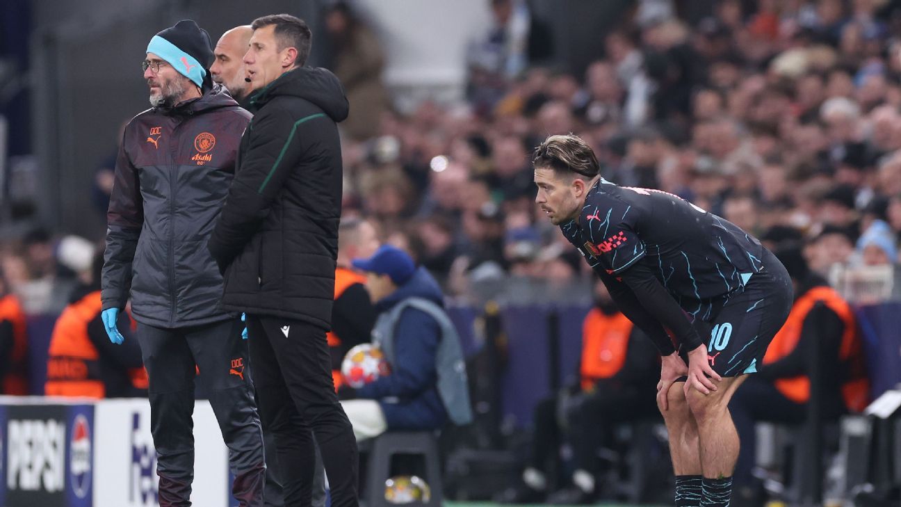 Man City boosted as Grealish injury less bad than feared