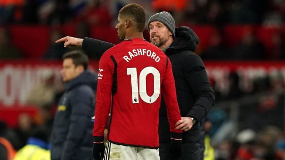 Man United's Ten Hag: Rashford, Sancho rule breaks different