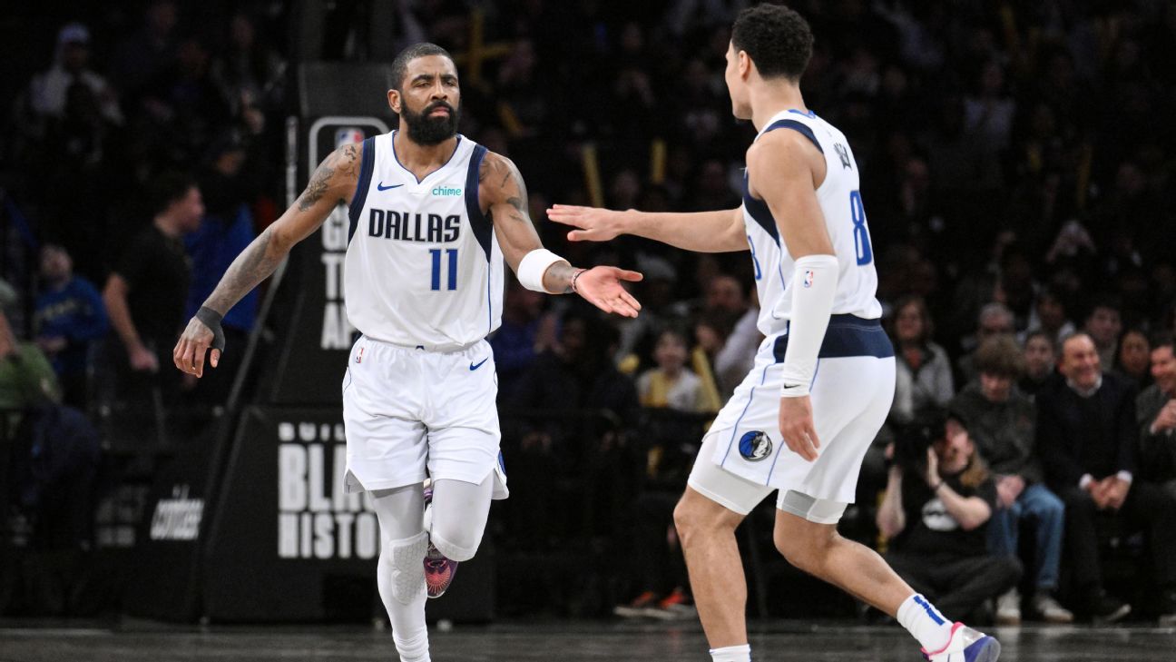 Mavs' Kyrie Irving returns to Brooklyn -- 'I've made my peace'