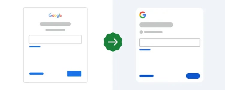 Old Design or New Design – New Login UI Rolled Out for Google Accounts